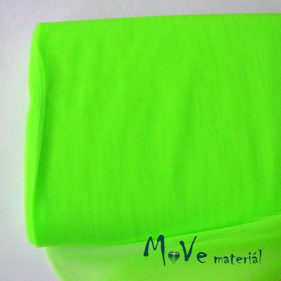 svatební tyl jemný neon. žlutozelená 50cm/ š280 cm Barva :: Zelená