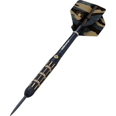 Sada steel šípok Unicorn Top Brass 21g, mosadz