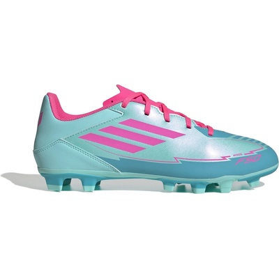 Adidas Футболни бутонки Adidas F50 Unisex Adults Firm Ground Football Boots - Aqua/Pink/Cyan