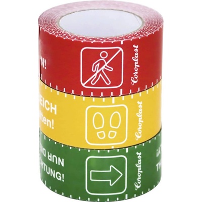 Coroplast 1466 SDR 217518 Podlahová značkovací páska 10 m x 60 mm zelená 1 ks