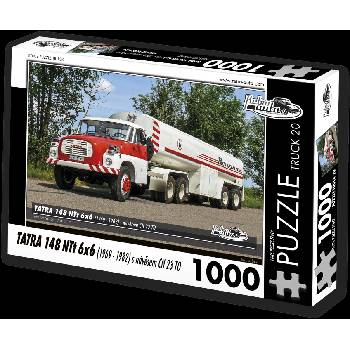 Retro cars - Puzzle TRUCK - Tatra 148 NTt 6x6 s návesom CO 23 TO (1969-1982) - 1 000 piese