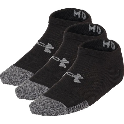 Under Armour UA Heatgear No Show Yth (3 páry) černá