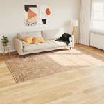 vidaXL Каса за килим MARSA Жълто 190 x 300 см Полиестер и PVC (42023231)