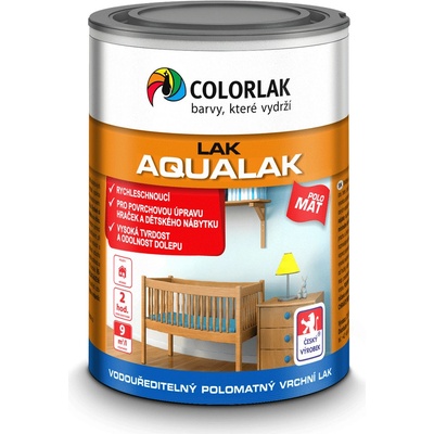 Colorlak Aqualak 2,5 l polomatný