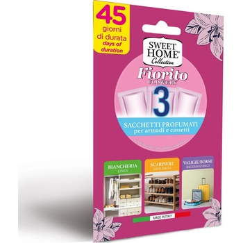 Suarez Company Sweet Home vonné sáčky Fiorito Rozkvetlá louka 3 ks