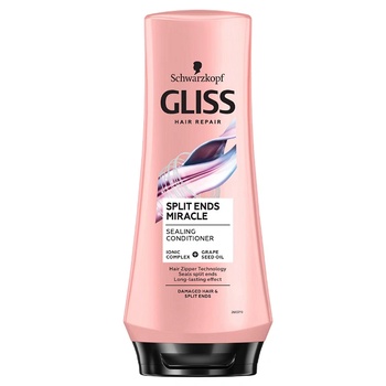 Schwarzkopf Балсам Schwarzkopf Gliss Split Hair Miracle, За увредена коса и цъфтящи краища, 200 мл (287172)