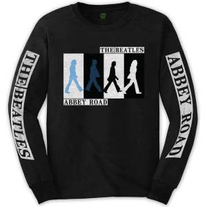 The Beatles Abbey Road Colours Crossing (Sleeve Print) Black XL Риза (BEATLST396MB04)