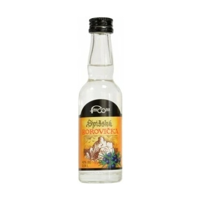 Frucona Spišská Borovička MINI 40% 0,04 l (čistá fľaša)