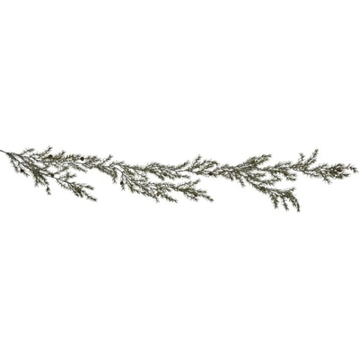 House Doctor Dekorativní girlanda Pine Sertum Green 185 cm zelená barva plast