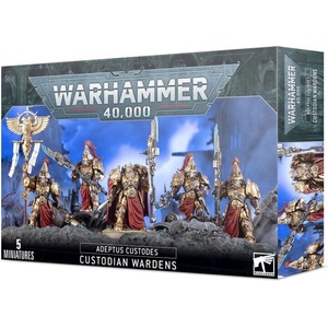 Games Workshop Custodian Wardens / Vexilus Praetor / Shield-Captain (01-11)