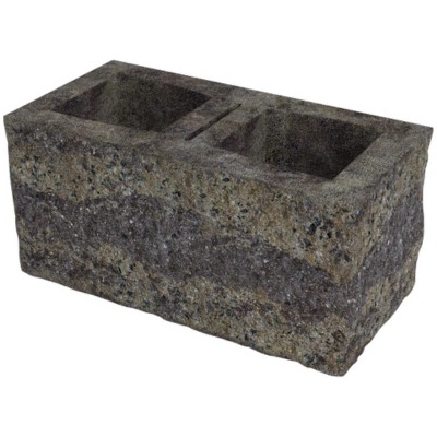 DITON Okrasná tvárnice čtyřstranná E 400x200x190 mm pískovo-hnědá
