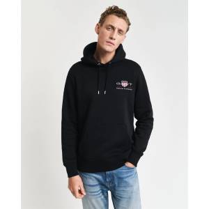 Gant Суичър Gant Medium Archive Shield Hoodie - Black