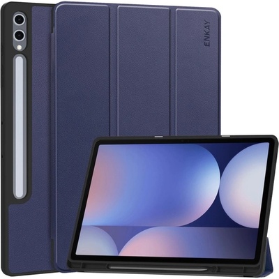 Enkay 93092 Leather Samsung Galaxy Tab S10 Ultra modrý