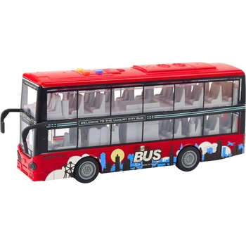 LeanToys Детска играчка Lean Toys - Двуетажен автобус, 1: 16 (22964)