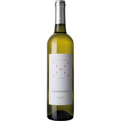 Beneš Chardonnay pozdní sběr Hastrmany 2022 13% 0,75 l (čistá fľaša)