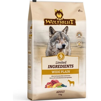 Wolfsblut Ограничени съставки Възрастни Широк Плосък 9 кг