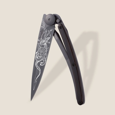 Deejo 1GB196 37g black Glaive ebony wood