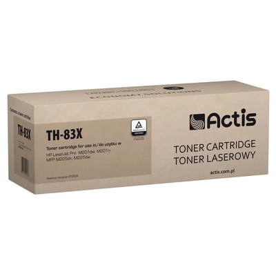 Compatible Тонер Actis TH-83X (заместител за HP 83X CF283X, стандартен, 2200 страници, черен) (TH-83X)