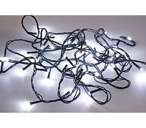 Euro Habitat Vnitřní Vánoční LED osvětlení Studená bílá 50 LED