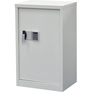 RFG Шкаф RFG, метален, със сейф, 55 x 40 x 90 cm, сив