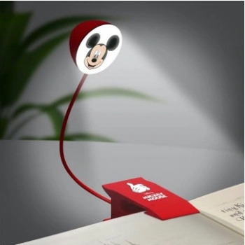 Lampička na čtení s klipem Mickey Mouse