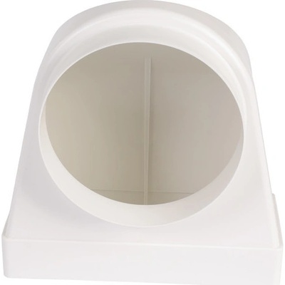 Ventishop UP-TVSP-220x90/150 pevný vertikálny prechod na kruhové potrubie 150 mm