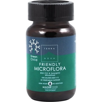 Terranova Green Child Friendly Microflora, 50 капсули, Terra Nova (10076)