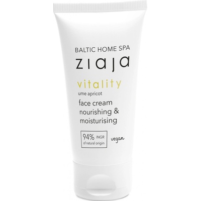 Ziaja Baltic Home Spa Vitality hydratačný a vyživujúci krém na tvár 50 ml