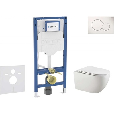 GEBERIT Duofix s tlačítkem Sigma01 SANI11CA3121B – Zboží Dáma
