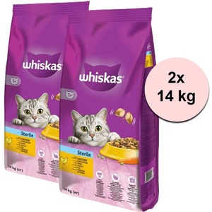 Whiskas Стерилизиран за котки 2 x 14 кг