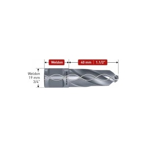 Karnasch Свредло Ø 24x40 HSS-XE Drill-line-rail (за релси) (376)