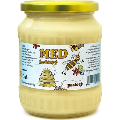 Med květový nektarový pastovaný 480 g
