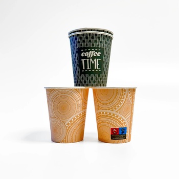 Image 1 of ЛАЙТС ЧАШИ КАРТОН ГОЛД 100БР