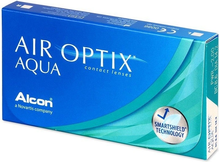 Tohle je absolutní vítěz srovnávacího testu - produkt Alcon Air Optix Aqua 6 čoček