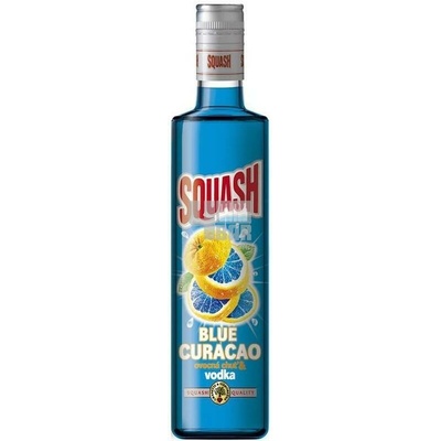 Squash blue curacao 18% 0,5 l (holá láhev)