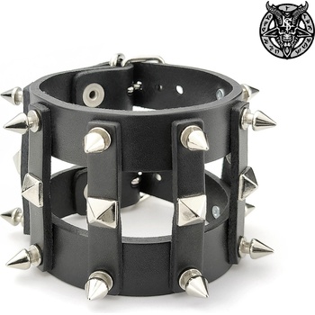 Image 1 of Leather & steel fashion гривна Hell's gate - LSF1 139