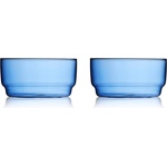 Lyngby Glas Сини стъклени купички в комплект от 2 бр. 500 ml Torino - Lyngby Glas (32368)