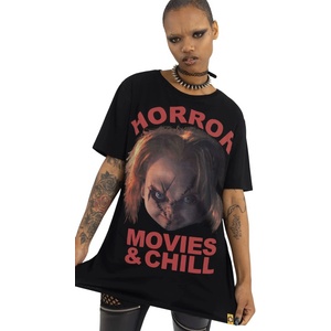 KILLSTAR унисекс тениска KILLSTAR - Chucky - It's Showtime- KSRA010977