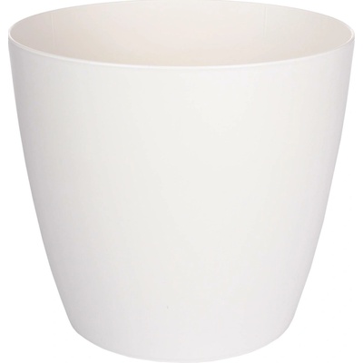 Gardenico Květináč Ella Twist´n´Roll bílý 28,5 x 26,5 cm