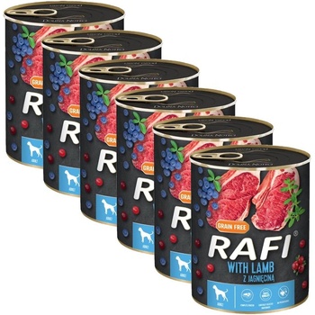 RAFI Рафі Възрастен GF Пате с Агнешко 6 x 800 г