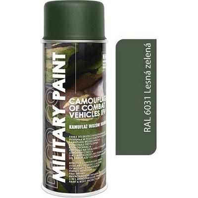 Deco Color Military Paint lesná zelená RAL 6031 400 ml - kamuflážny sprej