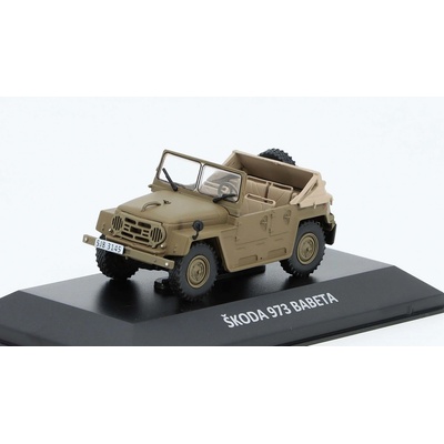 DeAgostini Škoda 973 Babeta 1952 Kaleidoskop slavných vozů časopis s modelem 103 1:43