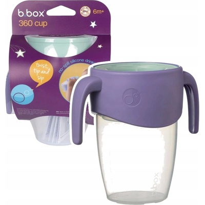 b.box 360° netekoucí učící hrneček 250 ml lilac pop – Sleviste.cz