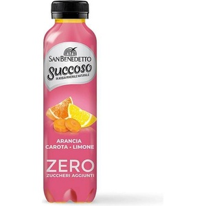 San Benedetto Succoso Zero Сок портокал и морков 12 бр x 400 мл