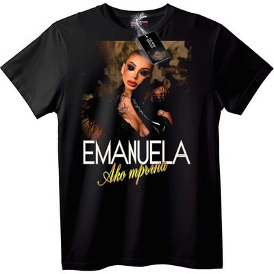 NOONEBRAND Тениска Емануела - ако е необходимо - L, White
