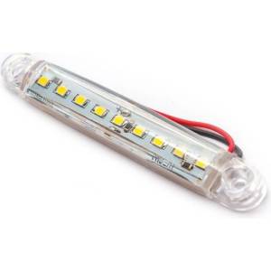  Габарит бял 9 LED FR0176B 12-24V 98mm