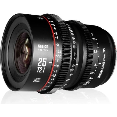 Meike 25mm T2.1 Super35 Prime Cine PL-mount