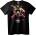 NOONEBRAND Тениска Боксиращ Кенгуру - 2XL, Black