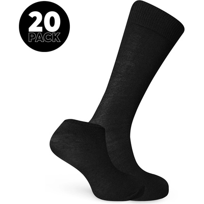Lee Cooper Мъжки чорапи Lee Cooper 20 Pack Socks Mens - Black