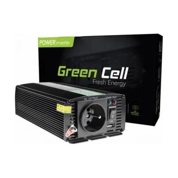 Green Cell Инвертор green cell 24v/500w, gc-invert-24v-500w-inv04
